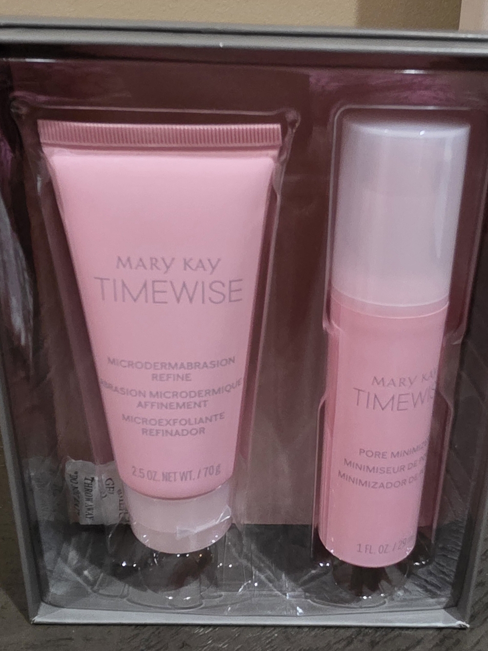 Mary Kay TimeWise Pink Microdermabrasion & Pore Minimizer Set